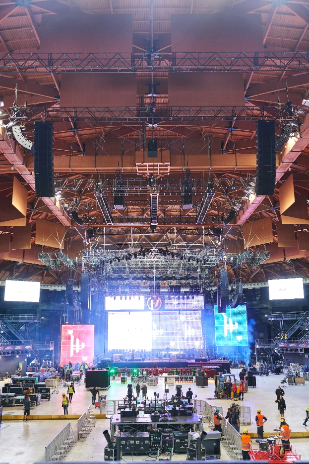 Arena allestimento completo